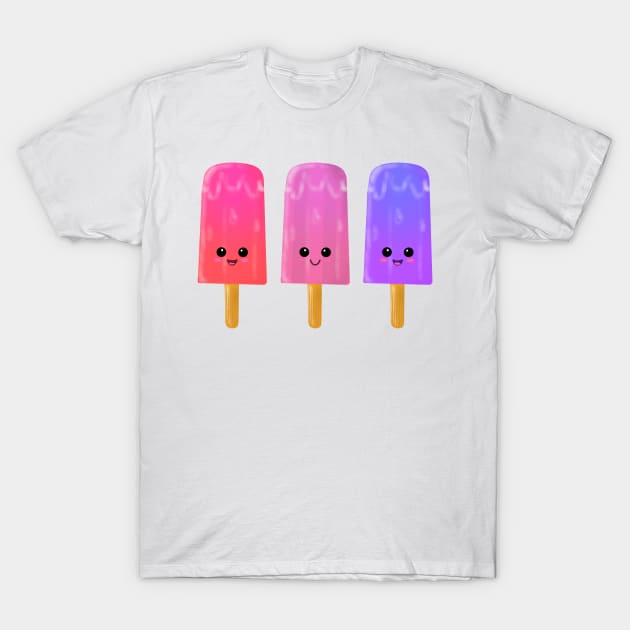 Popsicle trio T-Shirt by Shyflyer